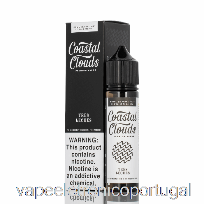 Vape Eletrônico Tres Leches - Nuvens Costeiras Co. - 60ml 3mg